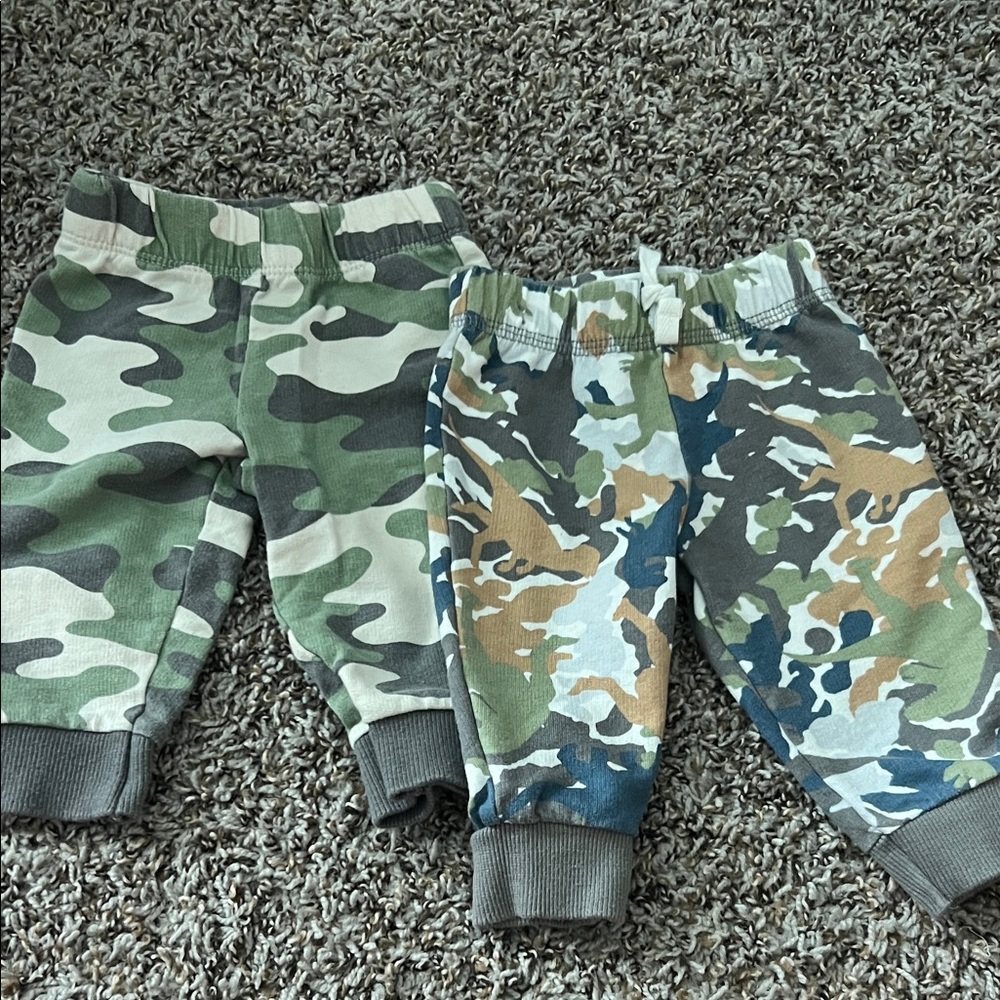 Carters Camo Print Jogger Pants